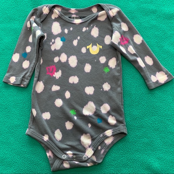 Baby Girl True Religion Bodysuit - Picture 1 of 6